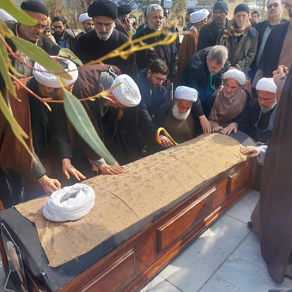 گزارش تصویری مراسم تشییع آیت الله نورمحمدی1